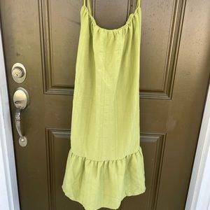 Green Plus Size Sun Dress